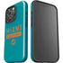 NFL Miami Dolphins Teal Performance Series iPhone 16 Pro Max Impact Case